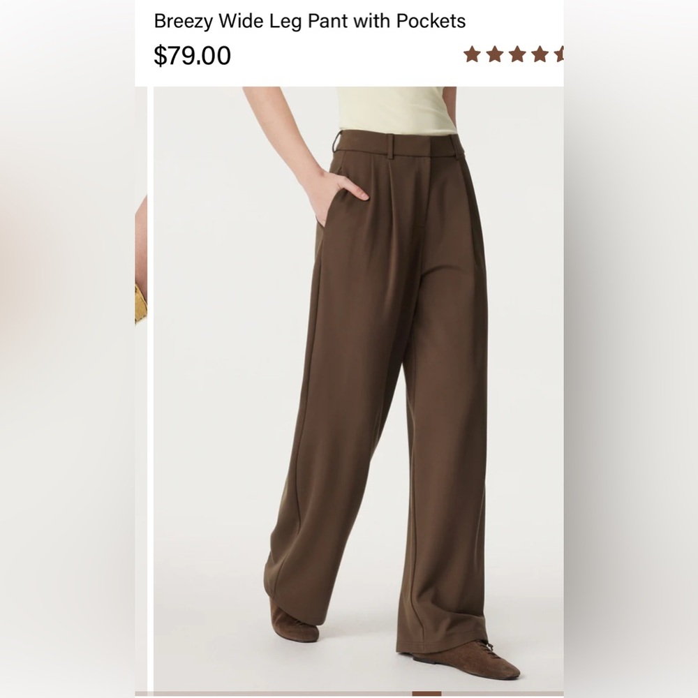 Wide Leg Pants size Small . New with tags